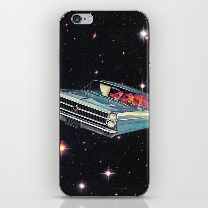 Flying To The Future iPhone Skin