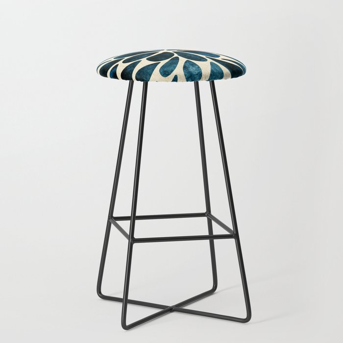 Petal Burst #5 Bar Stool