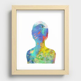 Ocean Thoughts Recessed Framed Print