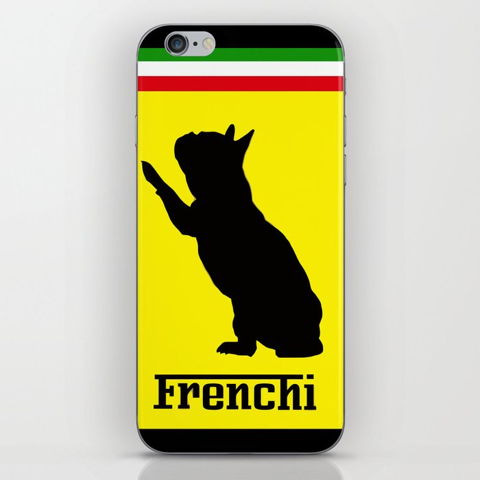 French Bulldog Ferrari  iPhone Skin