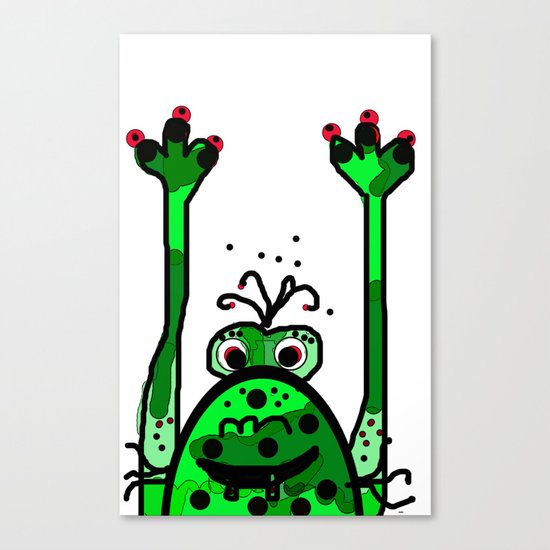 A Monster Canvas Print