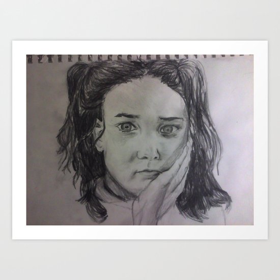 girl Art Print