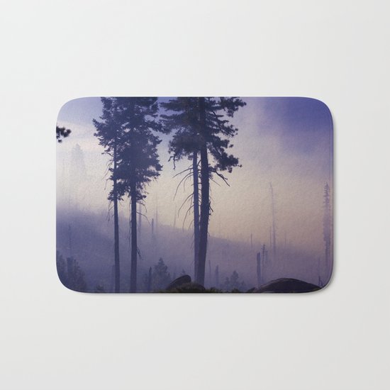 PURPLE FOG #2 Bath Mat