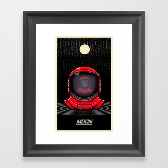 Moon Framed Art Print