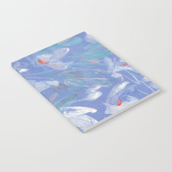pastel blue Notebook