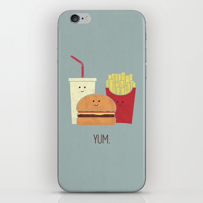 Fast Food iPhone Skin