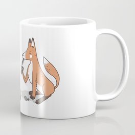 Shiba and fox Coffee Mug