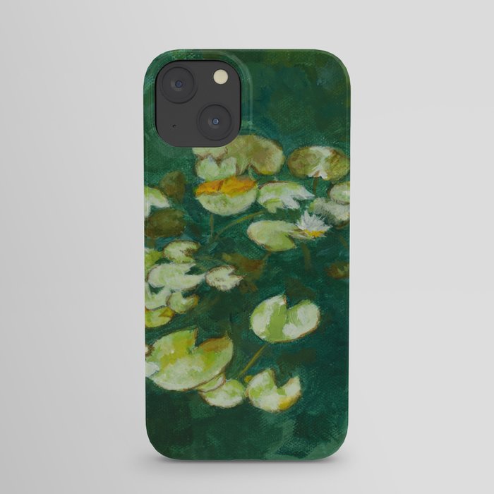 Serene Lotus Pond iPhone Case