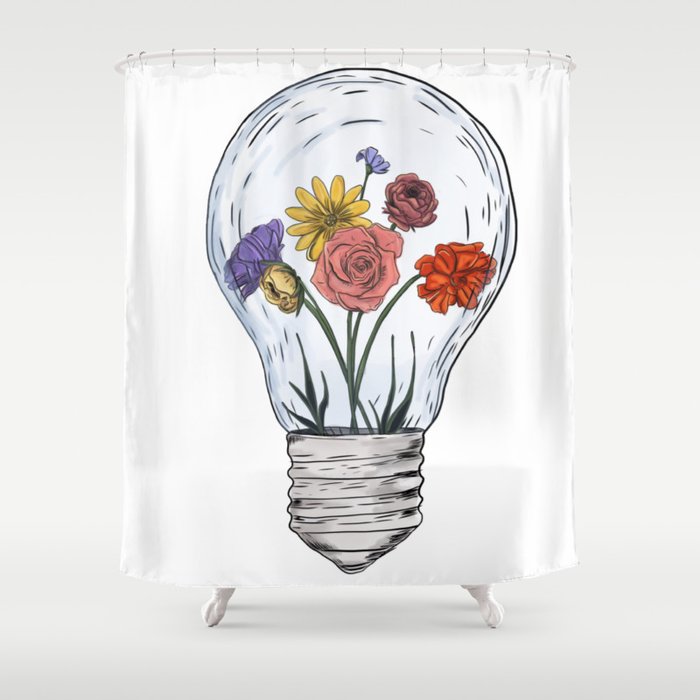 Blossom ideas Shower Curtain