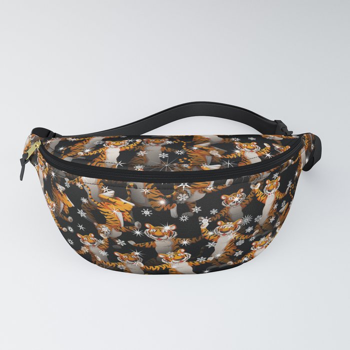 New Year's dance of tigers Fanny Pack