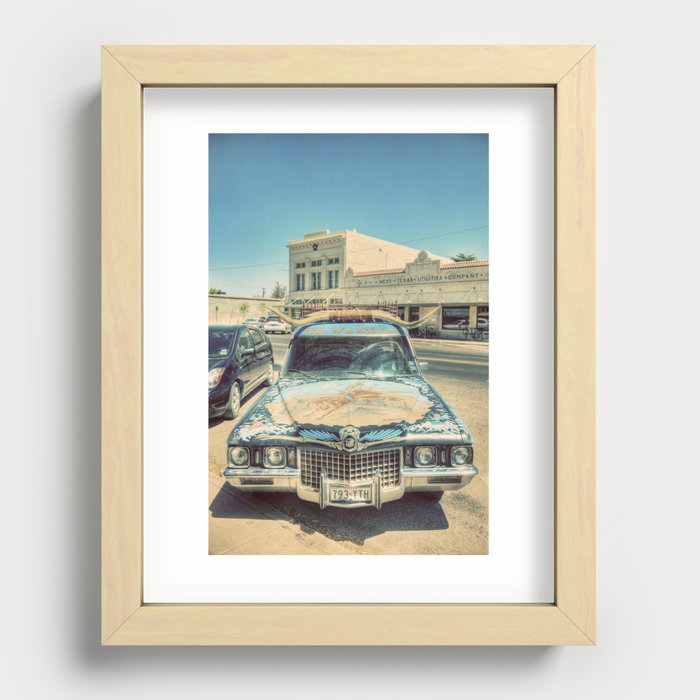 Ride of a Lifetime Recessed Framed Print