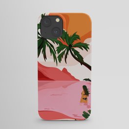 Pink Ocean iPhone Case