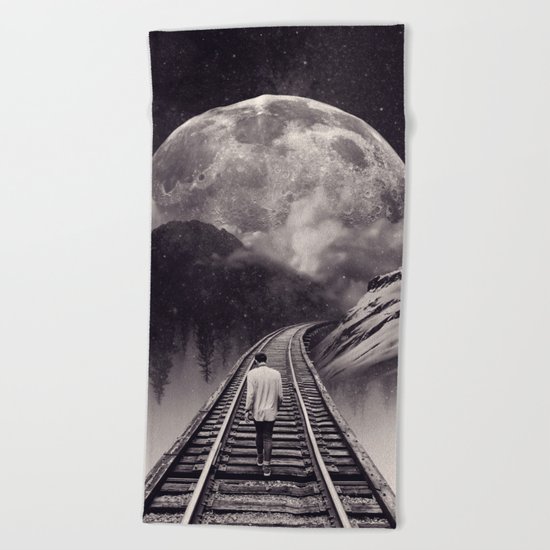 Whimsical Journey Beach Towel