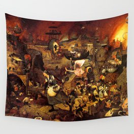 Mad Meg by Heironymus Bosch Wall Tapestry