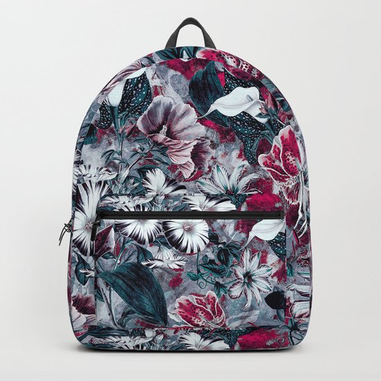 Botanical Blue Backpack
