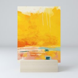 sunny landscape Mini Art Print