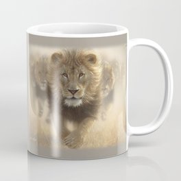 Lions Running - Eat My Dust Coffee Mug