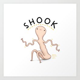 Honest Blob - Shook Art Print