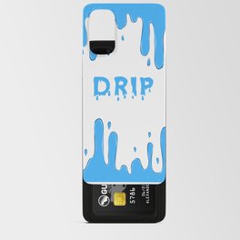 blue drip  Android Card Case