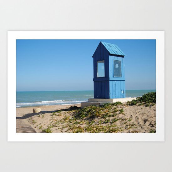 Mediterranean hearth Art Print
