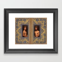 The Two Princes Framed Art Print