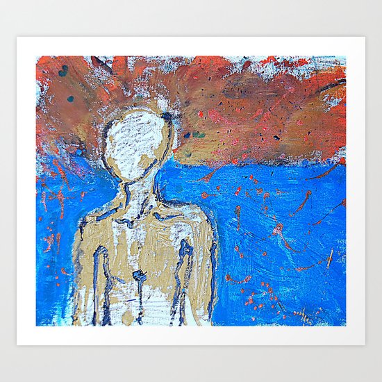 M(revolting)an anonymous Art Print