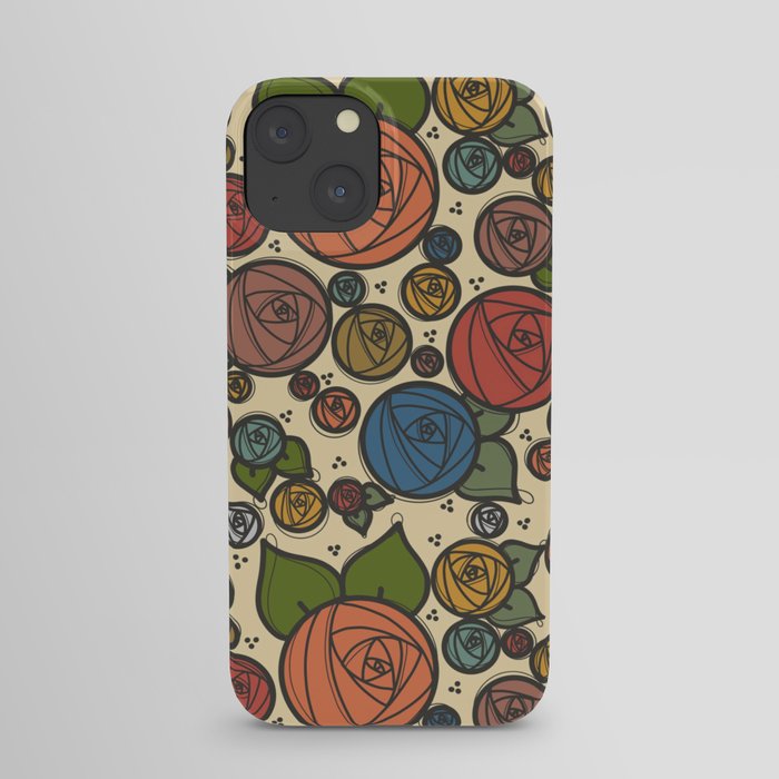 midsummer rosettes iPhone Case