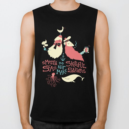 Smooth seas Biker Tank