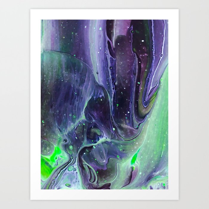 Abstract Cosmos Art Print
