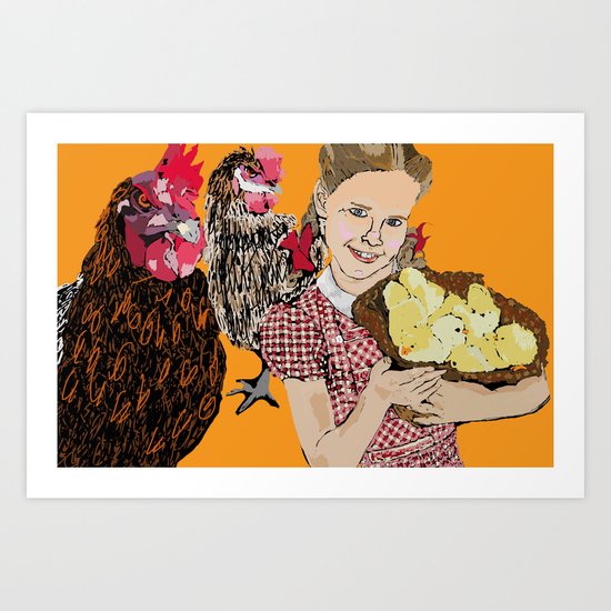 Raising an army Art Print