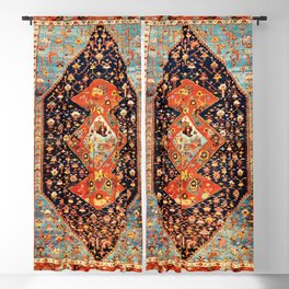 Bakshaish Antique Persian Carpet Print Blackout Curtain