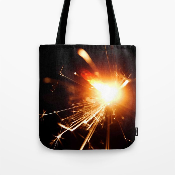 Fire and spark 9 Tote Bag