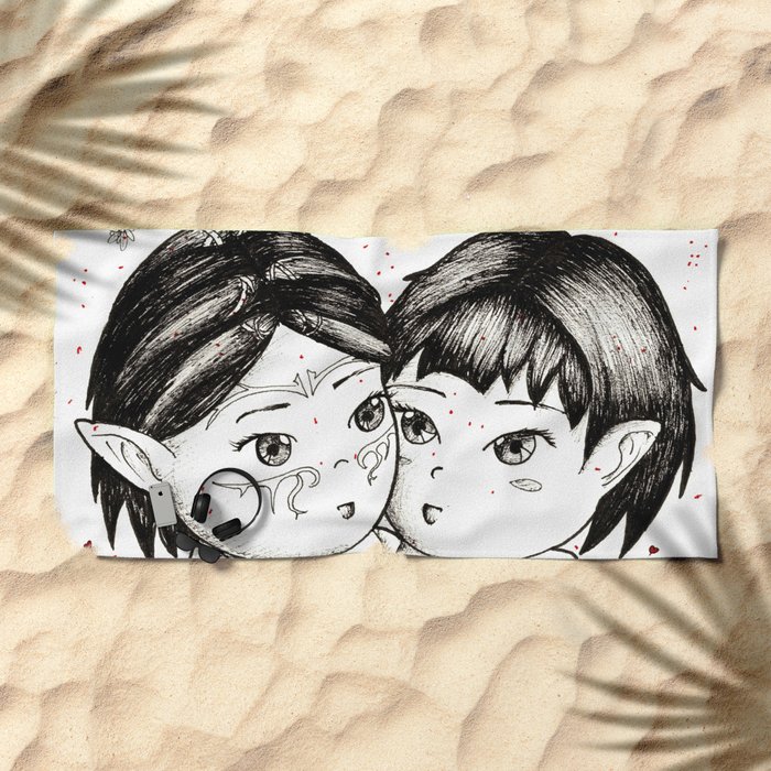 Sweet Blood Mages Beach Towel By Ancachelaru Society6 Sweet Blood Mages Beach Towel