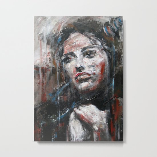 Black Queen Metal Print