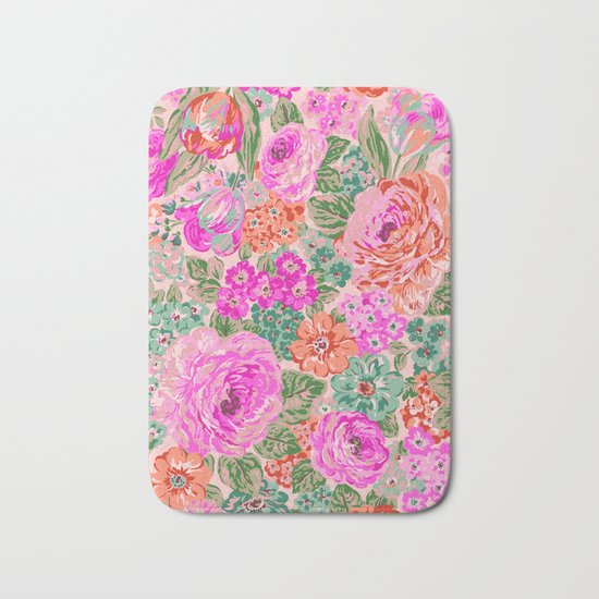 Flowers Bath Mat