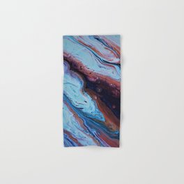 Abstract Multicolor Acrylic #2 Hand & Bath Towel