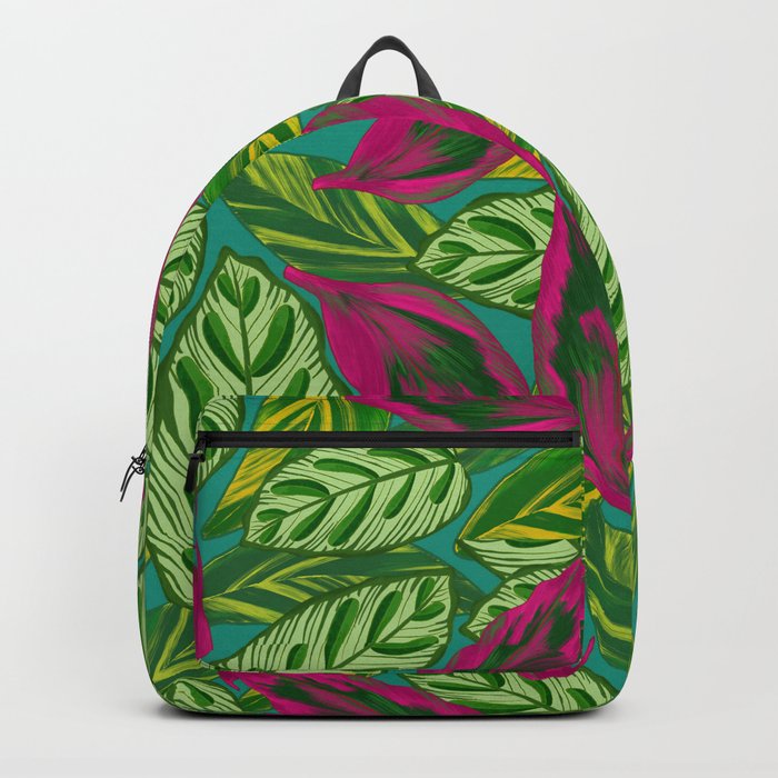 Tropical Leaves Backpack