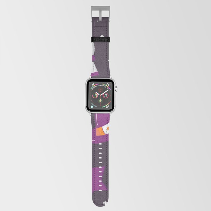 Scary Halloween Background Apple Watch Band