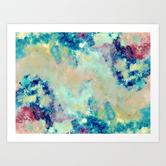 Paint & Thoughts Art Print