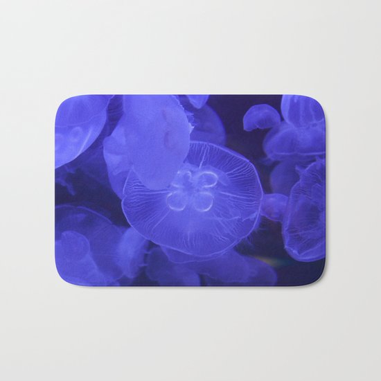 Moon Jelly Fish Bath Mat