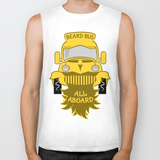 Beard Bus Biker Tank