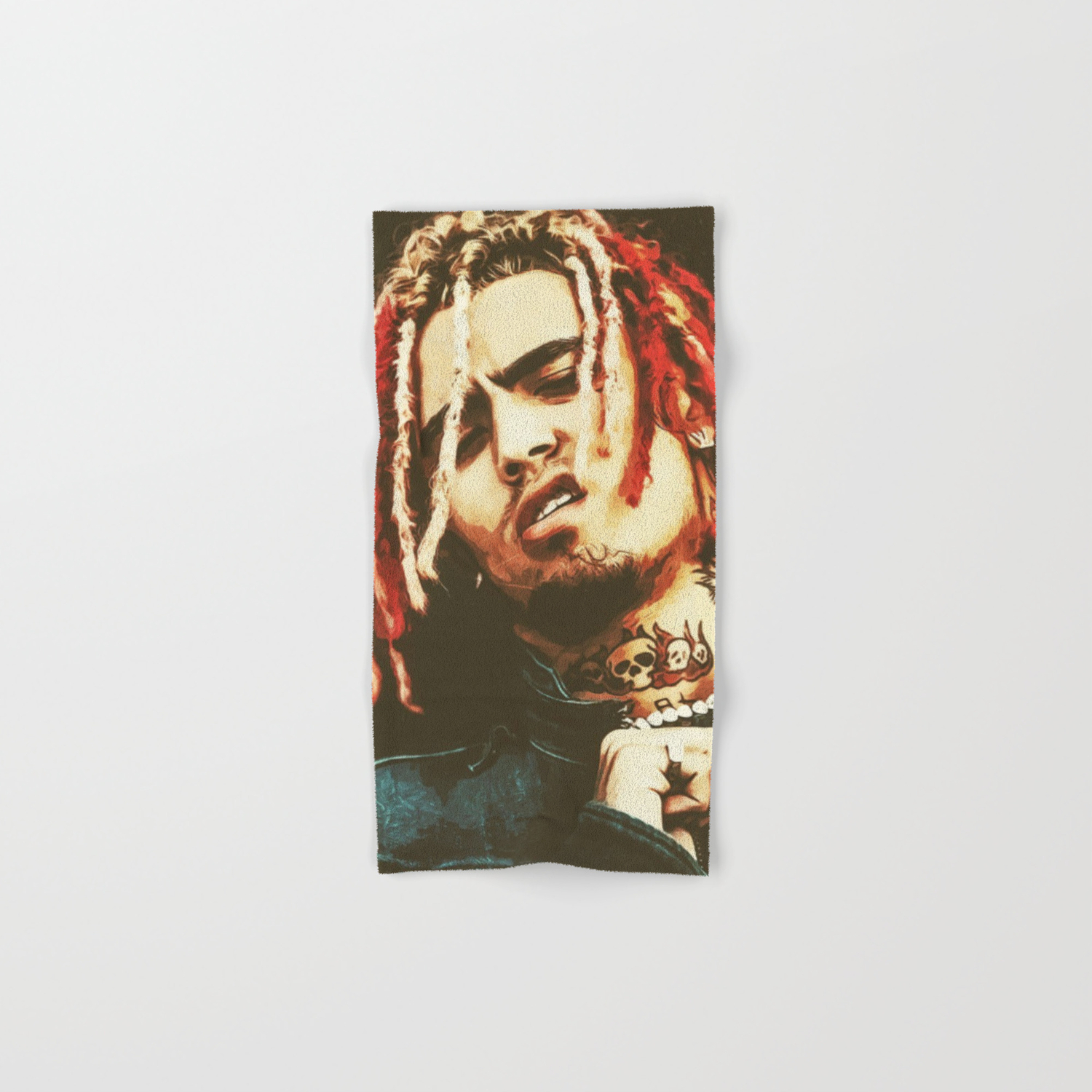 Lil Pump Art Hand Bath Towel By Pois0n Society6