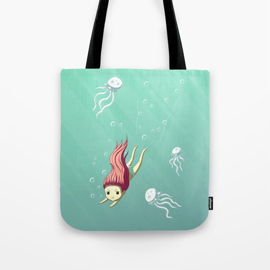 Diver Tote Bag
