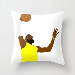 Slam Dunk Throw Pillow