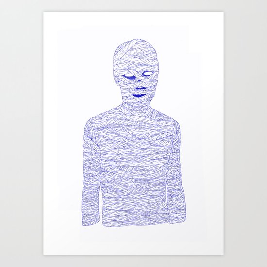 Mummy Art Print