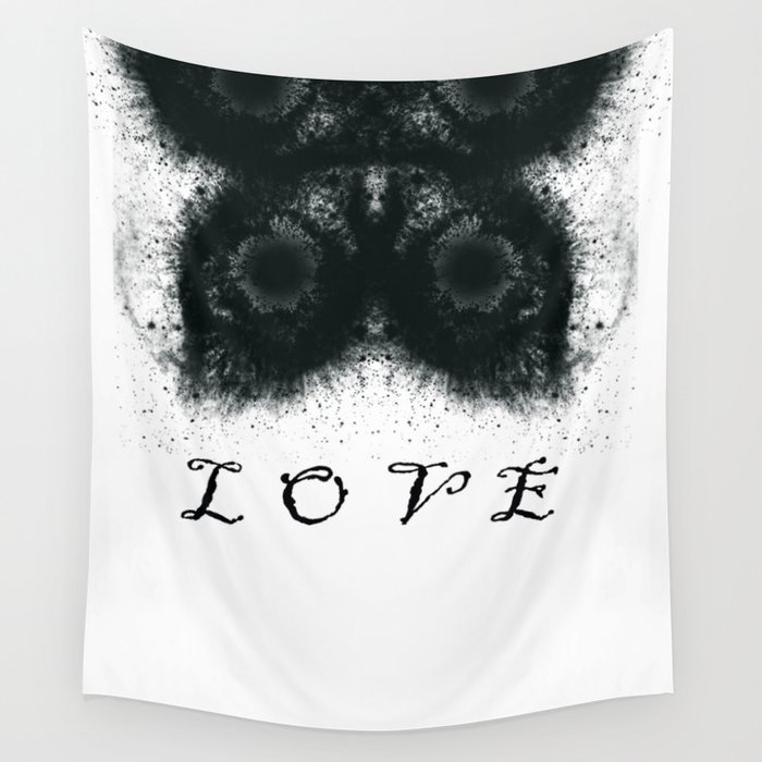 Butterfly love Wall Tapestry