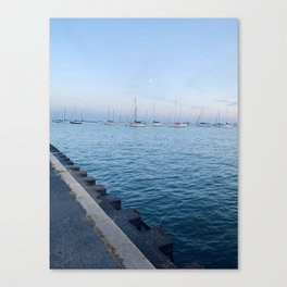 Sailboats on Lake Michigan - Chicago, Illinois Canvas Print