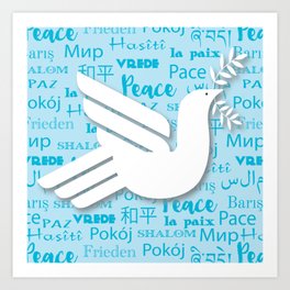 Peace to the World Art Print