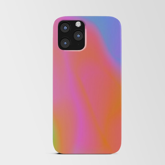 Neon Colors iPhone Card Case