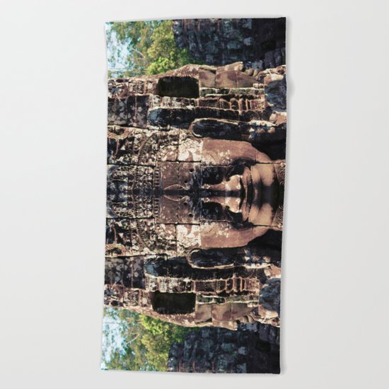 Smiley Face Beach Towel